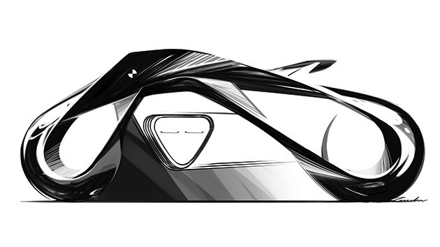 Boceto de la Vision Next 100