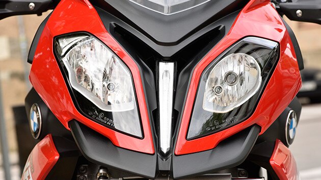 Frontal de la S 1000 XR con personalidad