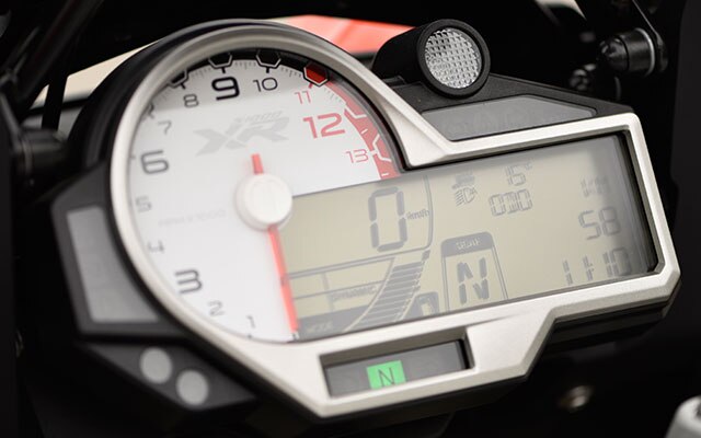Cuadro de instrumentos multifuncional de la S 1000 XR.