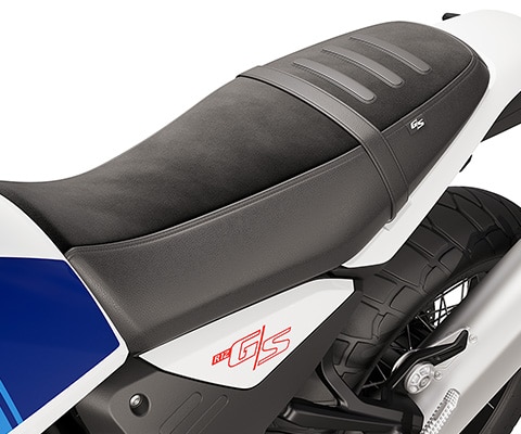 El asiento Rallye de la R 12 G/S de BMW Motorrad