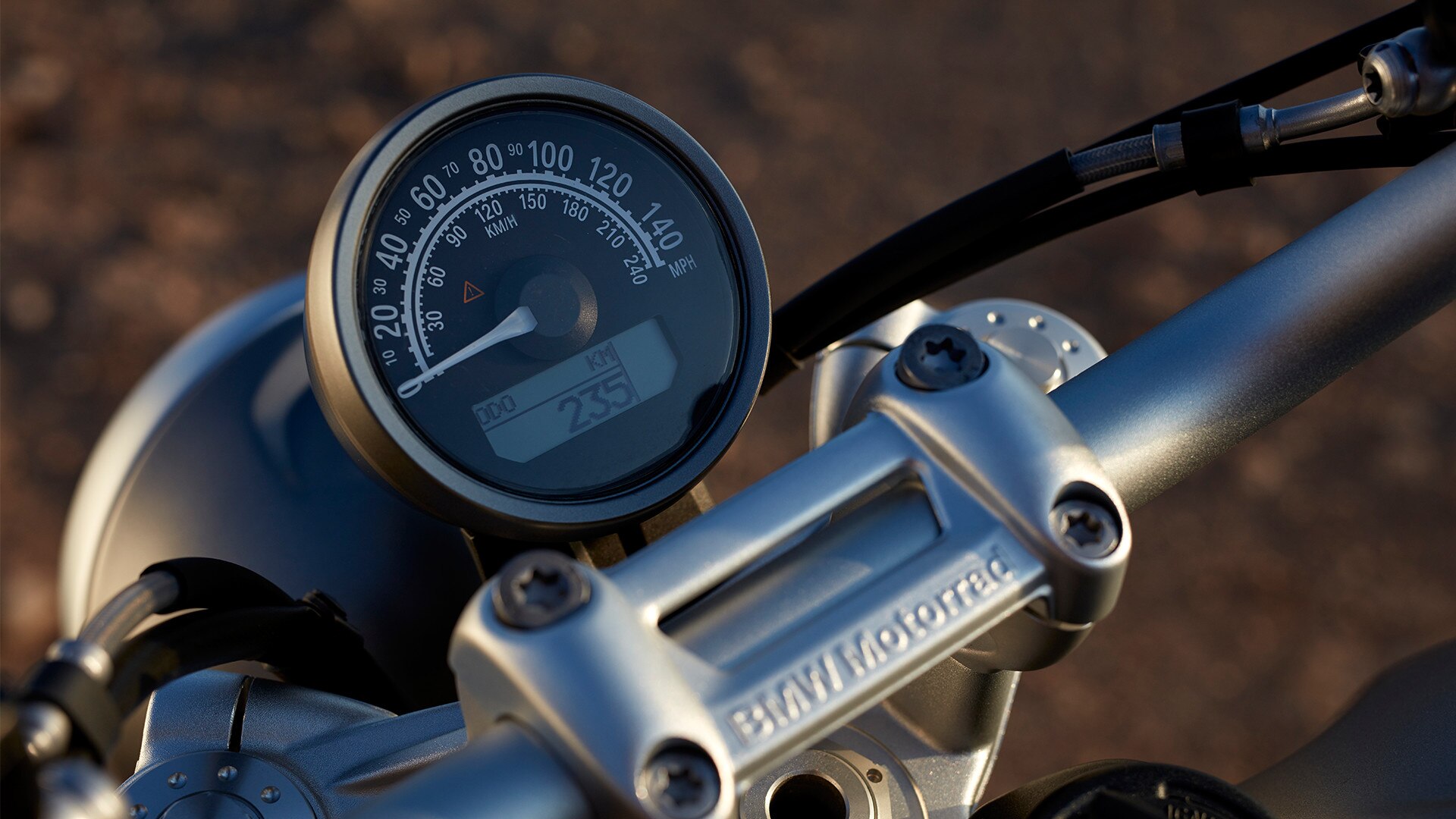 Velocímetro de la R nineT Scrambler