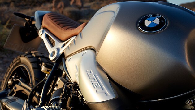 Depósito de acero de la R nineT Scrambler