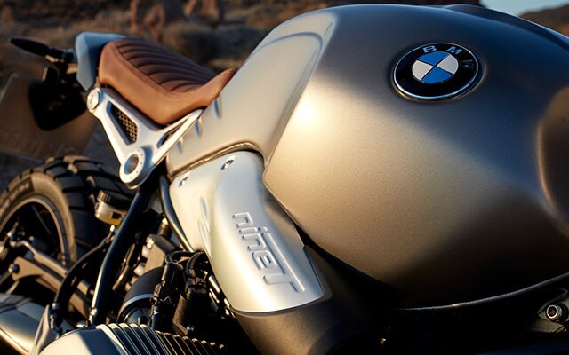 Depósito de acero de la R nineT Scrambler