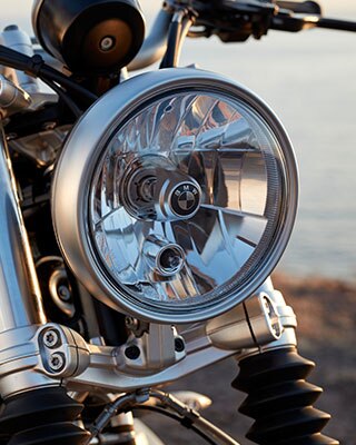 Faros redondos de la R nineT Scrambler
