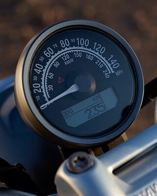 Velocímetro de la R nineT Scrambler
