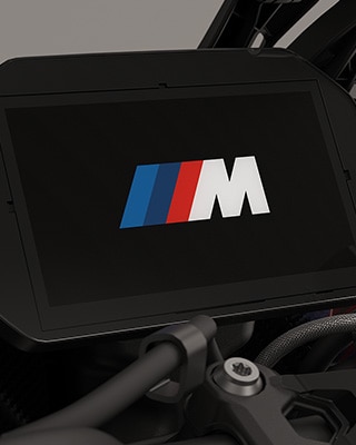 Pantalla TFT con animación de arranque M de la M 1000 XR de BMW Motorrad