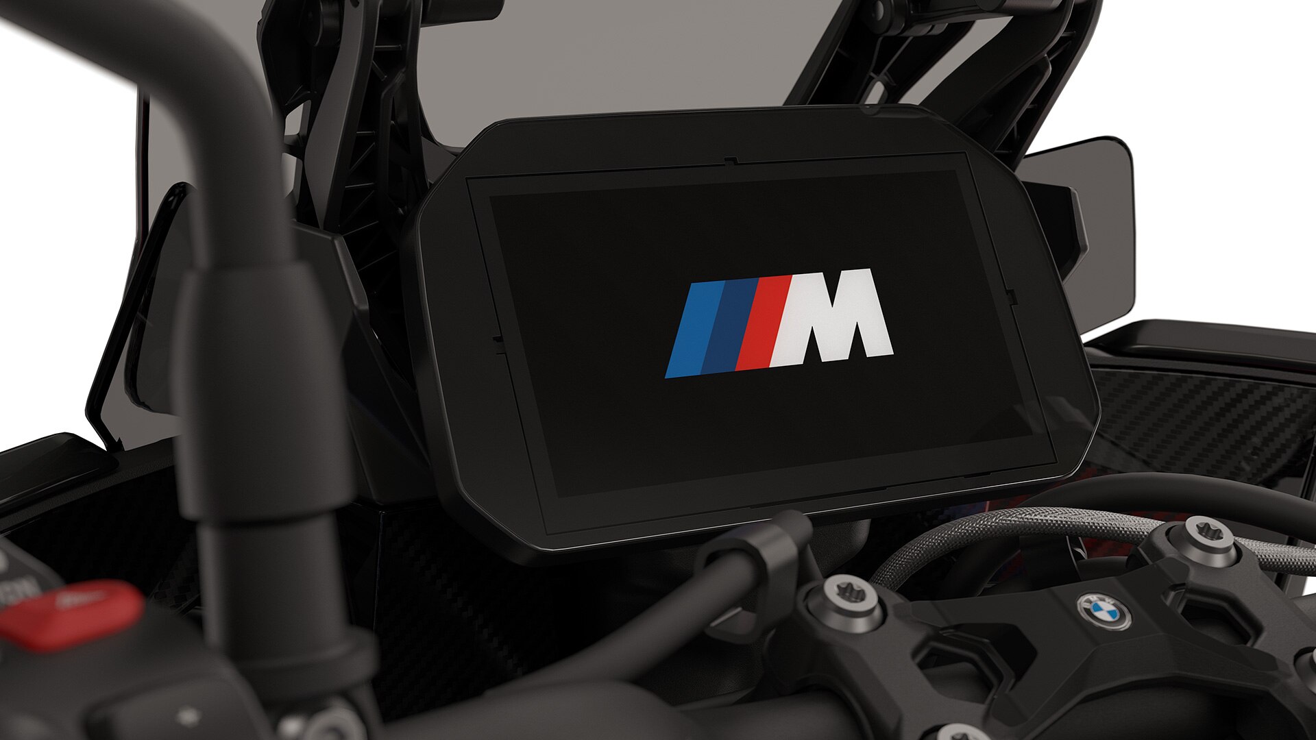 Pantalla TFT con animación de arranque M de la M 1000 XR de BMW Motorrad