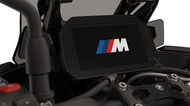 Pantalla TFT con animación de arranque M de la M 1000 XR de BMW Motorrad