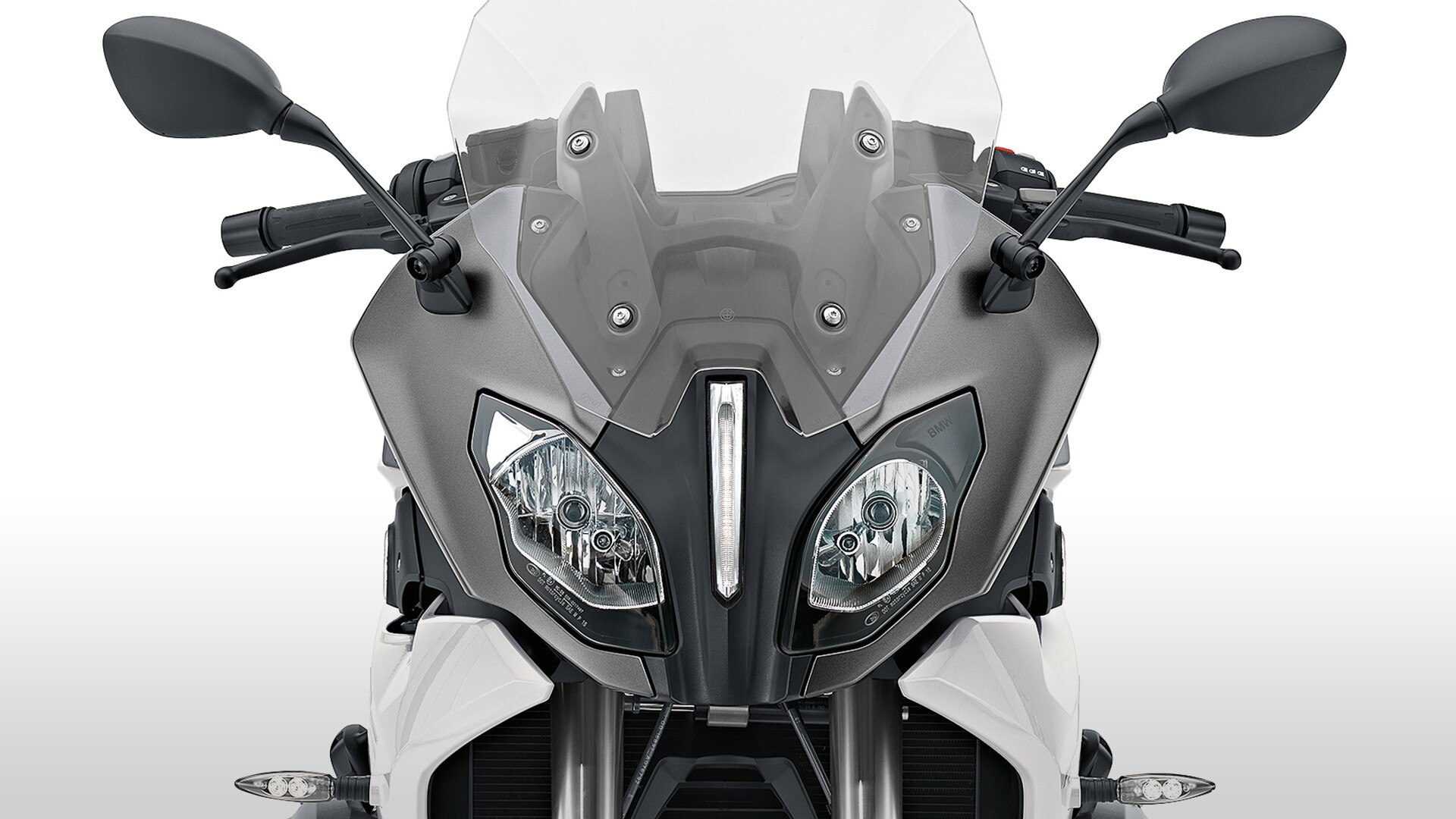 Diseño frontal de la R 1200 RS