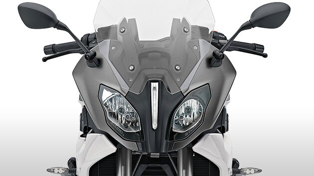 Diseño frontal de la R 1200 RS