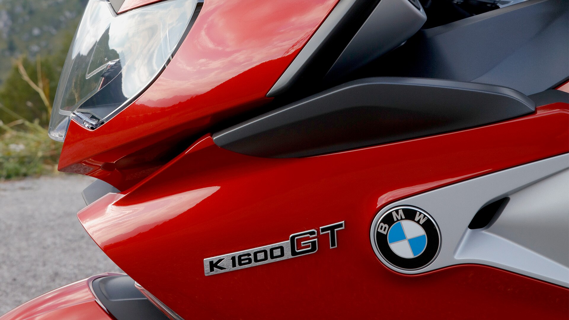 Aleta deflectora de viento de la K 1600 GT