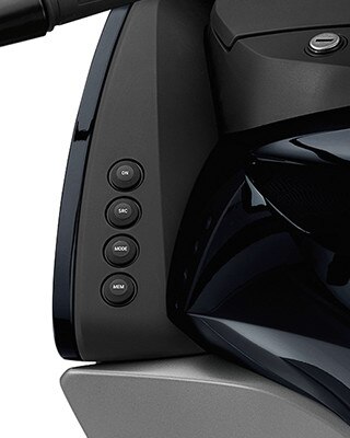 Manejo del sistema de audio de la R 1200 RT