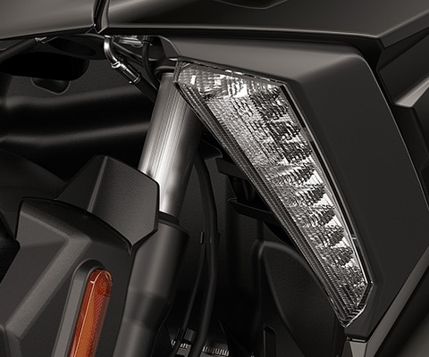 La C 400 X de BMW Motorrad con faro Pro opcional