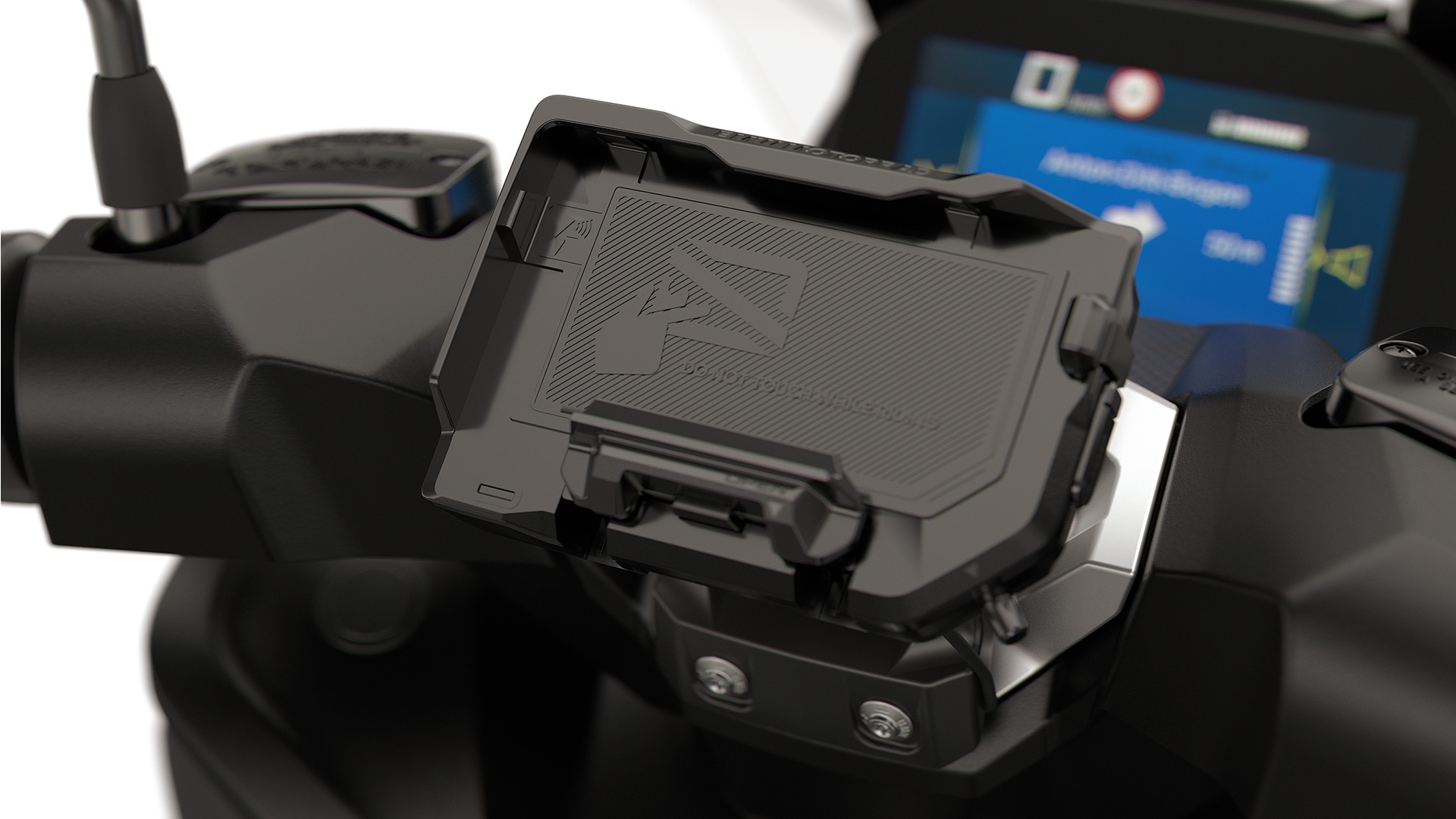 La preparación de navegación opcional para el C 400 X de BMW Motorrad